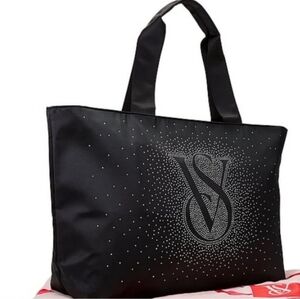NWT Victoria's Secret Shine Tote Bag